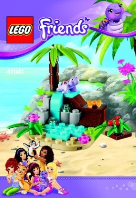 Notice / Instructions de Montage - LEGO - Friends - 41041 - La tortue & son île paradisiaque: Page 1