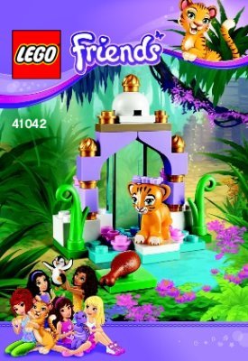 Notice / Instructions de Montage - LEGO - Friends - 41042 - Le tigre & son temple asiatique: Page 1