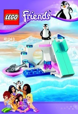 Notice / Instructions de Montage - LEGO - Friends - 41043 - Le pingouin & son aire de jeux de glace: Page 1