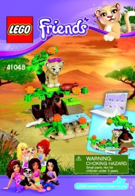 Notice / Instructions de Montage - LEGO - Friends - 41048 - La savane du lionceau: Page 1