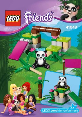 Notice / Instructions de Montage - LEGO - Friends - 41049 - Le bambou du panda: Page 1