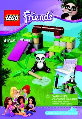 Notice / Instructions de Montage - LEGO - Friends - 41049 - Le bambou du panda: Page 1