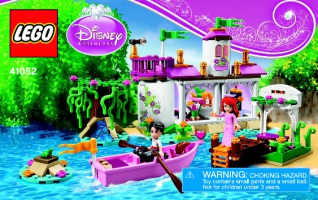 Notice / Instructions de Montage - LEGO - Disney Princess - 41052 - Le baiser magique d'Ariel et son prince: Page 1