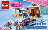 Notice / Instructions de Montage - LEGO - Disney Princess - 41066 - Le traîneau d'Anna et Kristoff: Page 1