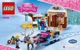 Notice / Instructions de Montage - LEGO - Disney Princess - 41066 - Le traîneau d'Anna et Kristoff: Page 1