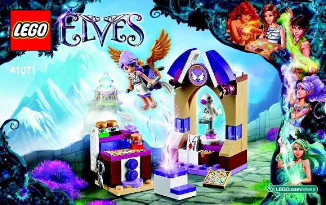 Notice / Instructions de Montage - LEGO - Elves - 41071 - La machine volante d'Aira: Page 1