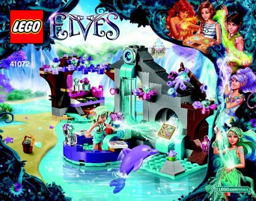 Notice / Instructions de Montage - LEGO - Elves - 41072 - Le spa de beauté de Naida: Page 1