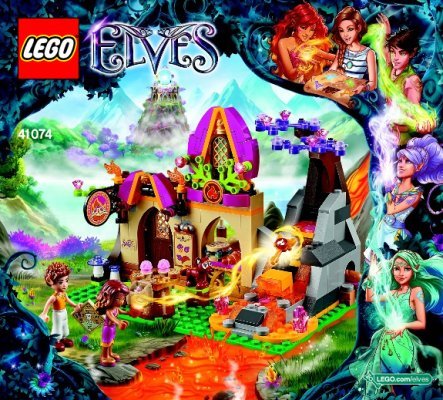 Notice / Instructions de Montage - LEGO - Elves - 41074 - Azari et la boulangerie magique: Page 1