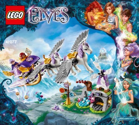 Notice / Instructions de Montage - LEGO - Elves - 41077 - Le traîneau d'Aira: Page 1