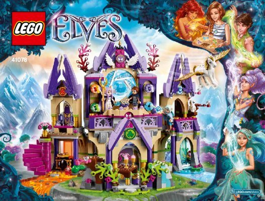 Notice / Instructions de Montage - LEGO - Elves - 41078 - Le château des cieux: Page 1