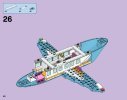 Notice / Instructions de Montage - LEGO - Friends - 41100 - L'avion privé de Heartlake City: Page 42