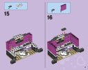 Notice / Instructions de Montage - LEGO - Friends - 41104 - La loge de la chanteuse: Page 17