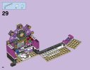 Notice / Instructions de Montage - LEGO - Friends - 41104 - La loge de la chanteuse: Page 36