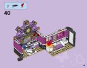 Notice / Instructions de Montage - LEGO - Friends - 41104 - La loge de la chanteuse: Page 49