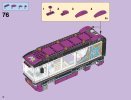 Notice / Instructions de Montage - LEGO - Friends - 41106 - La tournée en bus: Page 76