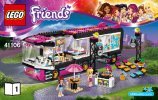 Notice / Instructions de Montage - LEGO - Friends - 41106 - La tournée en bus: Page 1