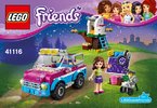 Notice / Instructions de Montage - LEGO - Friends - 41116 - La voiture d'exploration d'Olivia: Page 1