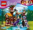 Notice / Instructions de Montage - LEGO - Friends - 41122 - La cabane de la base d'aventure: Page 1