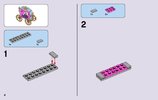 Notice / Instructions de Montage - LEGO - Disney Princess - 41141 - Le carrosse royal de Ballerine: Page 4