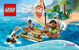 Notice / Instructions de Montage - LEGO - Disney - 41150 - Le voyage en mer de Vaiana: Page 1