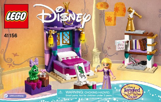 Notice / Instructions de Montage - LEGO - 41156 - Rapunzel's Castle Bedroom: Page 1