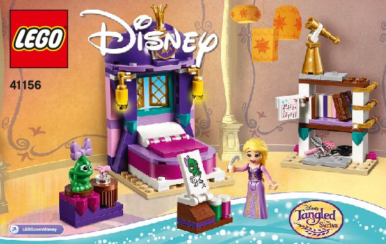 Notice / Instructions de Montage - LEGO - 41156 - Rapunzel's Castle Bedroom: Page 1