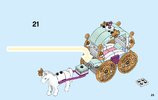 Notice / Instructions de Montage - LEGO - 41159 - Cinderella's Carriage Ride: Page 25