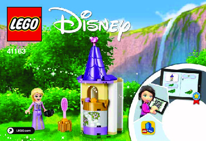 Notice / Instructions de Montage - LEGO - 41163 - Rapunzel's Petite Tower: Page 1