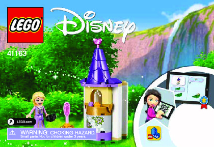 Notice / Instructions de Montage - LEGO - 41163 - Rapunzel's Petite Tower: Page 1