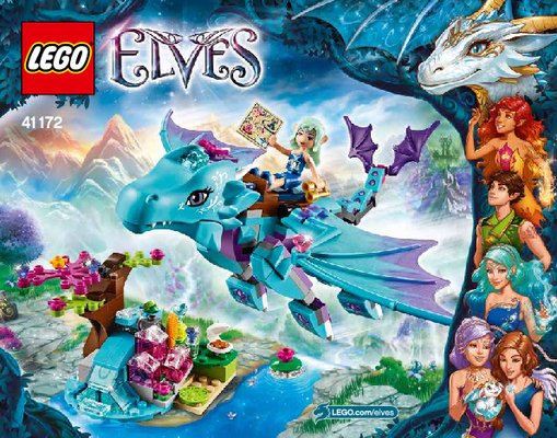 Notice / Instructions de Montage - LEGO - Elves - 41172 - L'aventure de Merina: Page 1