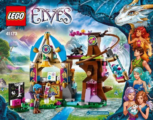 Notice / Instructions de Montage - LEGO - Elves - 41173 - L'école des dragons d'Elvendale: Page 1