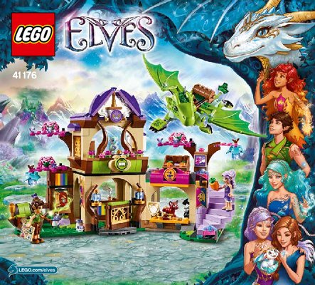 Notice / Instructions de Montage - LEGO - Elves - 41176 - Le marché secret: Page 1