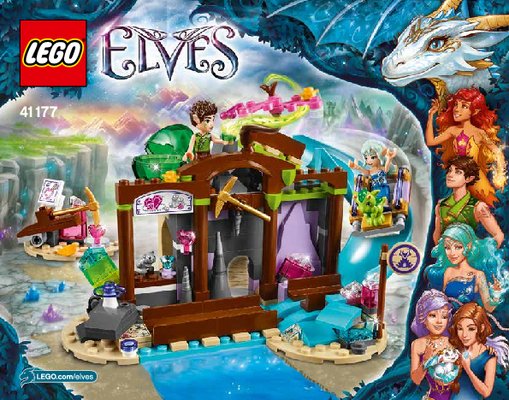 Notice / Instructions de Montage - LEGO - Elves - 41177 - La mine de cristal: Page 1