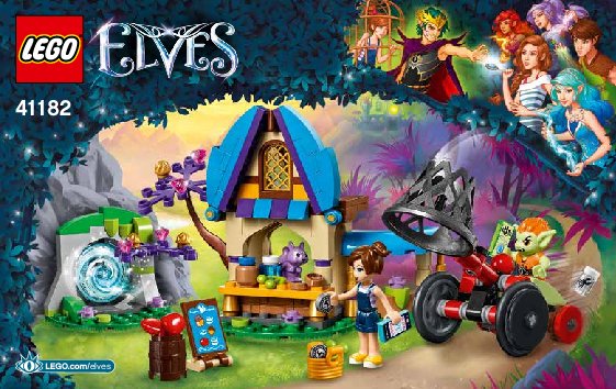 Notice / Instructions de Montage - LEGO - Elves - 41182 - La capture de Sophie Jones: Page 1