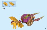 Notice / Instructions de Montage - LEGO - Elves - 41186 - L'évasion d'Azari de la forêt des gobelins: Page 47