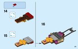 Notice / Instructions de Montage - LEGO - Elves - 41186 - L'évasion d'Azari de la forêt des gobelins: Page 23