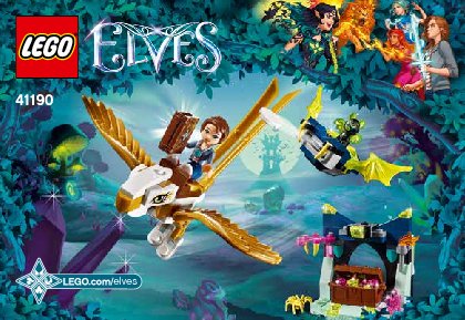 Notice / Instructions de Montage - LEGO - 41190 - Emily Jones & the Eagle Getaway: Page 1