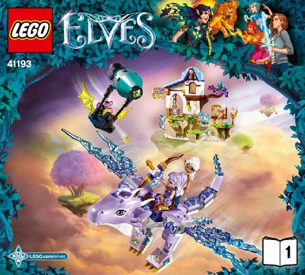 Notice / Instructions de Montage - LEGO - 41193 - Aira & the Song of the Wind Dragon: Page 1