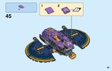 Notice / Instructions de Montage - LEGO - DC Super Hero Girls - 41230 - La poursuite en Batjet de Batgirl™: Page 55