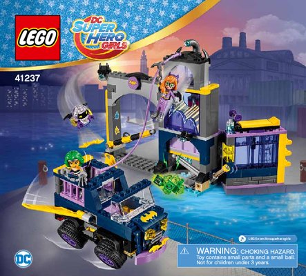 Notice / Instructions de Montage - LEGO - DC Super Hero Girls - 41237 - Le Bunker secret de Batgirl™: Page 1