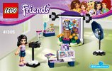 Notice / Instructions de Montage - LEGO - Friends - 41305 - Le studio photo d'Emma: Page 1