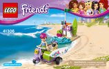 Notice / Instructions de Montage - LEGO - Friends - 41306 - Le scooter de plage de Mia: Page 1