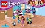 Notice / Instructions de Montage - LEGO - Friends - 41307 - Le labo créatif d'Olivia: Page 1