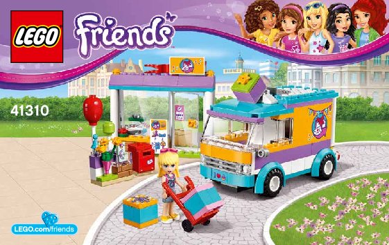 Notice / Instructions de Montage - LEGO - Friends - 41310 - La livraison de cadeaux d'Heartlake City: Page 1