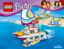 Notice / Instructions de Montage - LEGO - Friends - 41317 - Le catamaran: Page 1