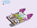 Notice / Instructions de Montage - LEGO - Friends - 41317 - Le catamaran: Page 75