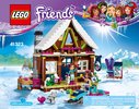 Notice / Instructions de Montage - LEGO - Friends - 41323 - Le chalet de la station de ski: Page 1