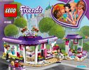 Notice / Instructions de Montage - LEGO - Friends - 41336 - Le café des arts d'Emma: Page 1