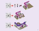 Notice / Instructions de Montage - LEGO - Friends - 41336 - Le café des arts d'Emma: Page 3