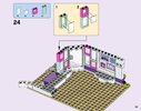 Notice / Instructions de Montage - LEGO - Friends - 41336 - Le café des arts d'Emma: Page 33